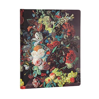 Paperblanks Notebook Ultra Line Van Huysum - 18 x 23 cm