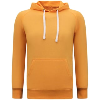 Hoodie Heren - Hoodie Met Capuchon - Licht Oranje