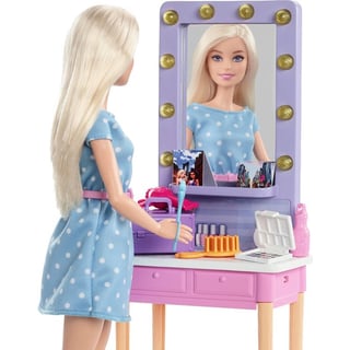 Barbie Big City Big Dreams Doll and Playset Malibu Vanity