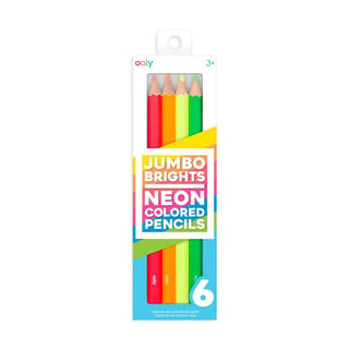 Ooly - Jumbo Brights Neon Colored Pencils