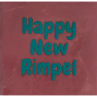 Yett Quote Tegel Happy New Rimpel 10x10