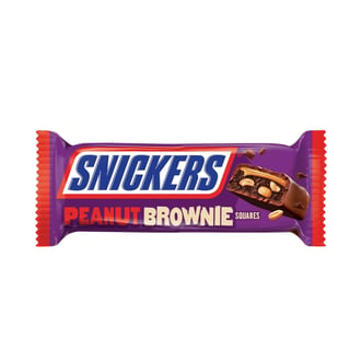 Snickers Peanut Brownie Squares 34g