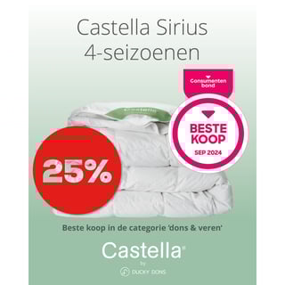 Castella Sirius 4-Seizoenen Dons Dekbed