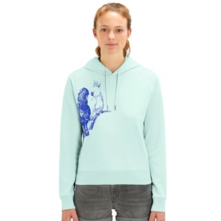 COCKATOO HOODIE - Size: XL - Color: Caribean Blue - Type: F/SS/Trigger