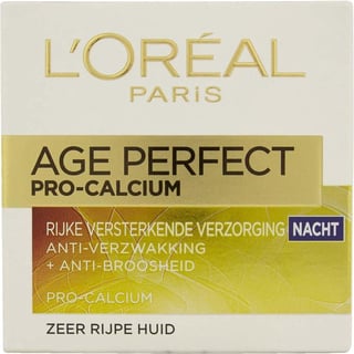L'Oreal Paris Age Perfect Pro Calcium Anti Rimpel - 50 Ml - Nachtcrème