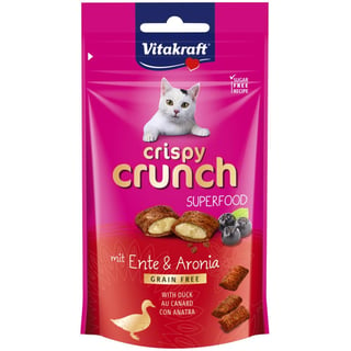 Vitakraft Crispy Crunch Eend & Aronia 60 Gr