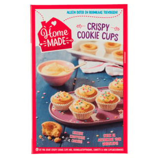 Homemade Crispy Cookie Cups