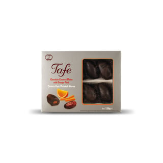 Tafe Chocolate Covered Dates With Orange Peels 120 Gr