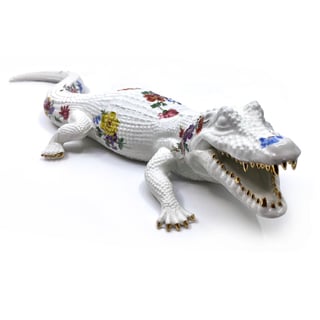 Krokodoko Bloemen Porselein 50cm