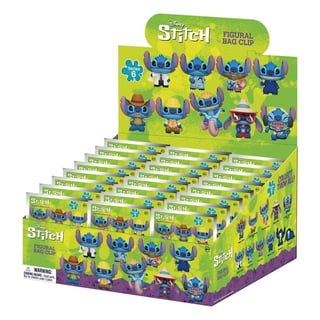Disney Stitch Figural Bag Clip Mystery Pack - Series 6