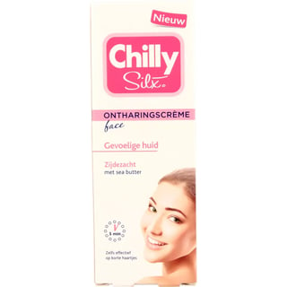 Chilly Silx Ontharingscrme Face 50ml 50