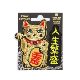 Stickers & Textiel Patch Japan Graphics 6cm Geborduurd