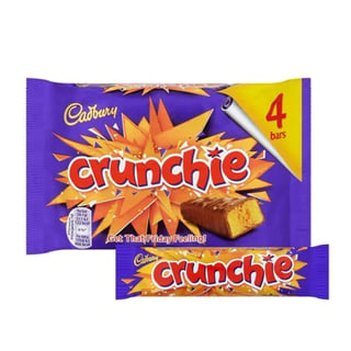 Cadbury Crunchie 4 Bars