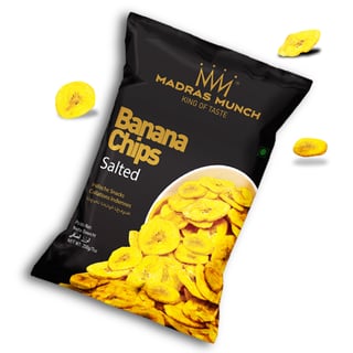 Madras Munch Banana Chips Salted - 200G