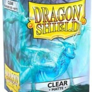 Sleeves Dragon Shield Matte Clear 100st