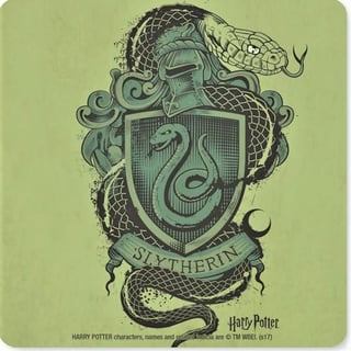 Harry Potter - Coaster - Slytherin Snake