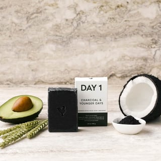 Day 1 Charcoal Younger Days - Detox Soap Bar