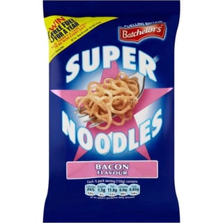 Super Noodles Bacon Flavour