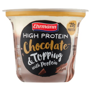 Ehrmann High Protein Pudding Topping Choco