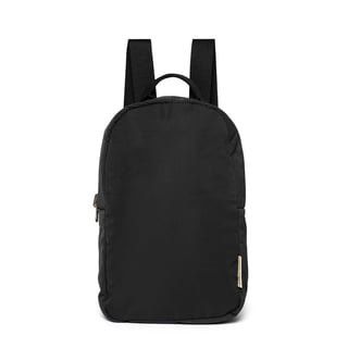 Black Puffy Mini Backpack