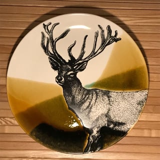 Hunting Servies Dinerbord 30 Cm Hert