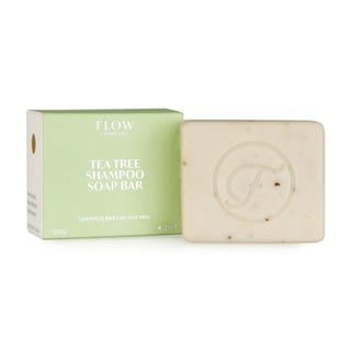 Flow Cosmetics Tea Tree - Shampoo Bar Voor Een Vettige Hoofdhuid