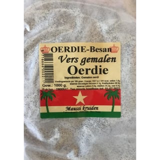 Maussi Kruiden Oerdie-Besan Vers Gemalen Oerdie 1000 Grams