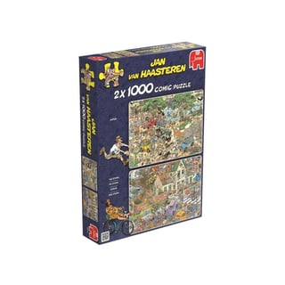 Jan Van Haasteren Puzzel Safari & Storm 2x1000 Stukjes