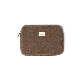Brown Teddy Laptop Sleeve  13 INCH - Brown