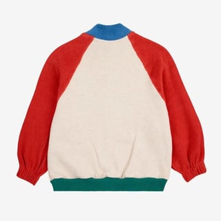 Bobo Choses B.C Vintage Color Block Zipped Sweatshirt - Maat: 2-03Y