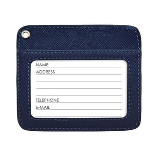 Travel Legami Badge Holder - Dark Blue