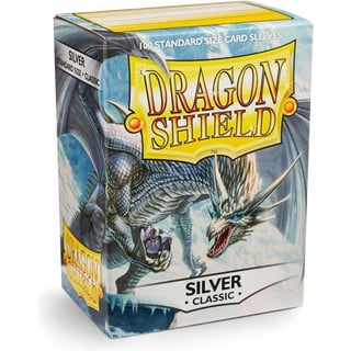 Sleeves Dragon Shield Silver 100 St.
