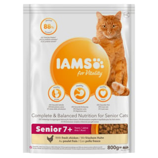 IAMS For Vitality Kat Senior Kip 7+ Jaar