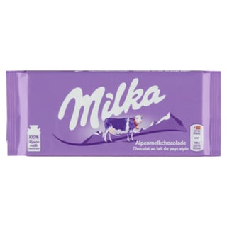 Milka Chocoladereep Alpenmelk