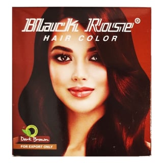 Black Rose DARK BROWN HENNA Powder 50 Grams