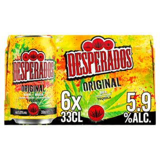 Desperados Original Bier Blik 6x33cl