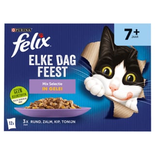 Felix Elke Dag Feest Kattenvoer Senior 7+