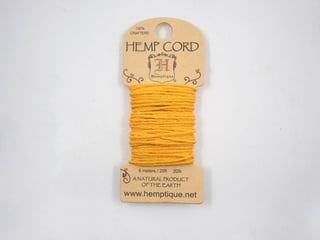 Hemp Cord  6m & 3m - Gold