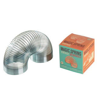 Vintage Memories Slinky Magic Spring - Silver