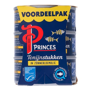 Princes Tonijnstukken in Olie