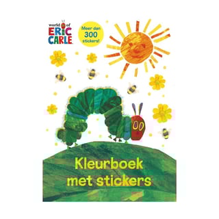 Kleurboek Met Stickers - Eric Carle