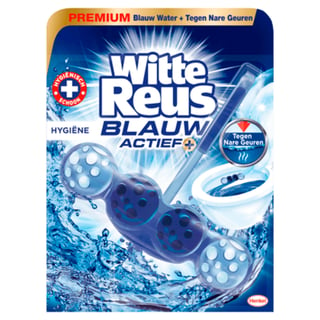 Witte Reus Toiletblok Blauw Actief Hygiëne