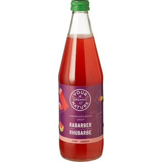 Limonadesiroop Rabarber