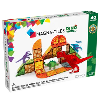 Magna-Tiles Magnetische Tegels Dino World (40 Stuks)