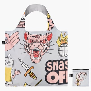 LOQi Folding Bag - Tiger Snake