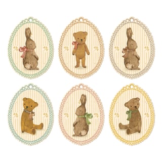 Maileg Gift Tags, Bunnies and Teddies