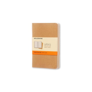 Moleskine notebook cahier pocket lined - 9 x 14cm / kraft