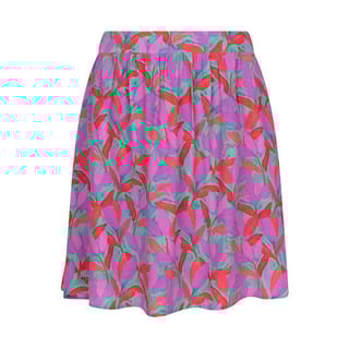 YDENCE Skirt Bobbie Turqoise flower print