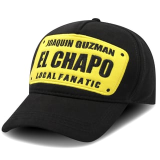Baseball Cap Heren - EL CHAPO - Zwart - One Size