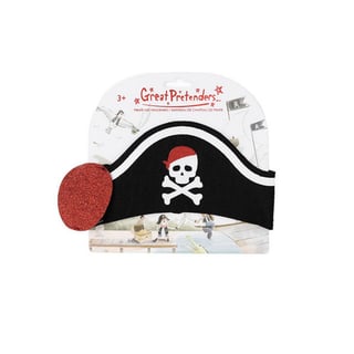 Pirate Hat Headband & Eyepatch